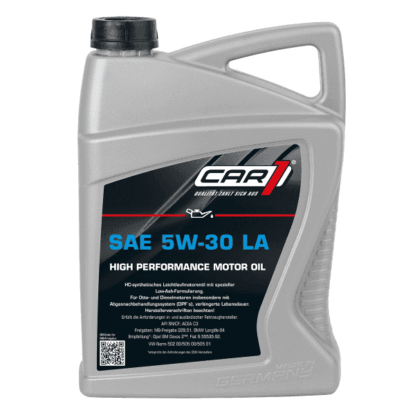 CO 1029 Car1 Huile SAE 5w30 LA 5L