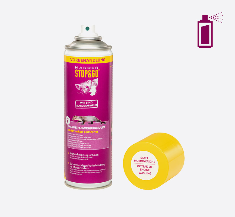 [07503] 07503#Herth+Buss Spray anti-fouine Marder stop & go 300ml  en spray