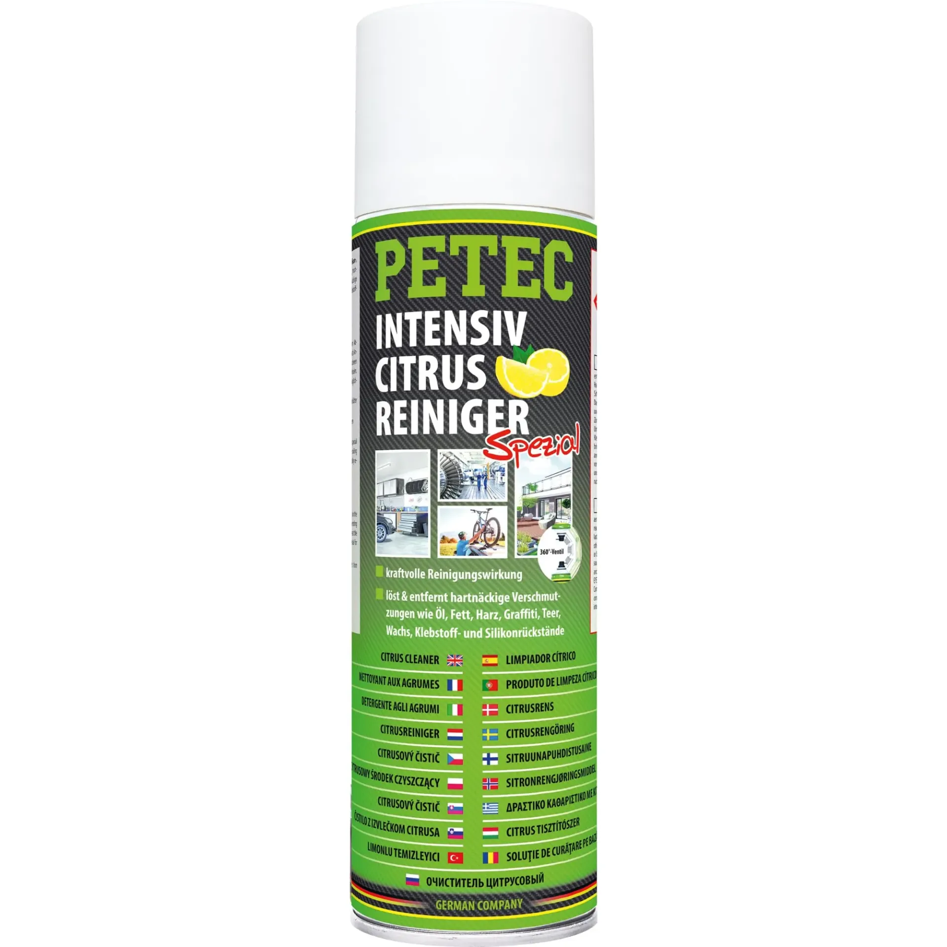 72950#Petec Nettoyant pour plastiques 500ML