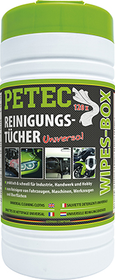[82120] Petec 82120 Lingettes de Nettoyage Universelle
