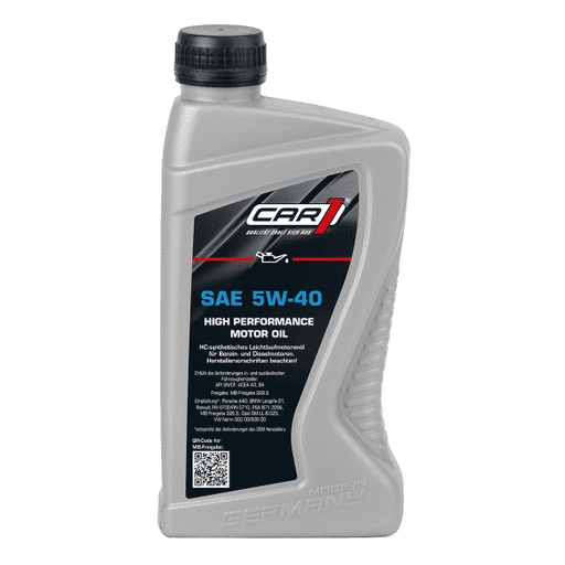 [CO1013] CO1013 Car1 Huile SAE 5W40 1L