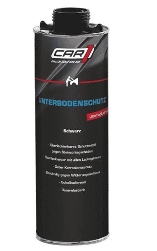 [CO3607] CO3607 Car1 anticorrosion bas de caisse en cartouche noir 1L