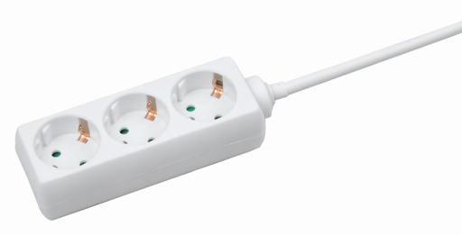 [21207] 21207 Allonge électrique multiprise 3 prises 