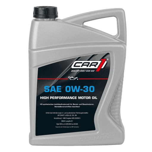 [CO1039] CO1039 Car1 Huile SAE 0W30 5L