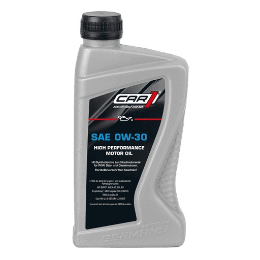 [CO1038] CO1038 Car1 Huile SAE 0W30 1L