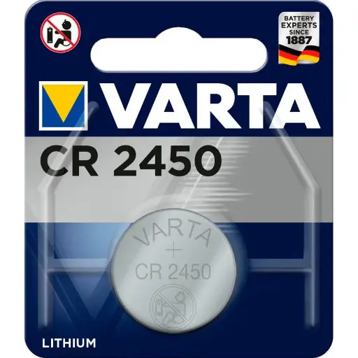 [6450/BLISTER/1#VARTA] 6450/BLISTER/1 Batterie VARTA CR2450 (Pile)